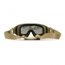 Wiley X Spear Goggles Kit (Dual Lens) Tan, Wiley X are regarded as the pinnacle of safety glasses, offering unparalleled protection, without compromising on style